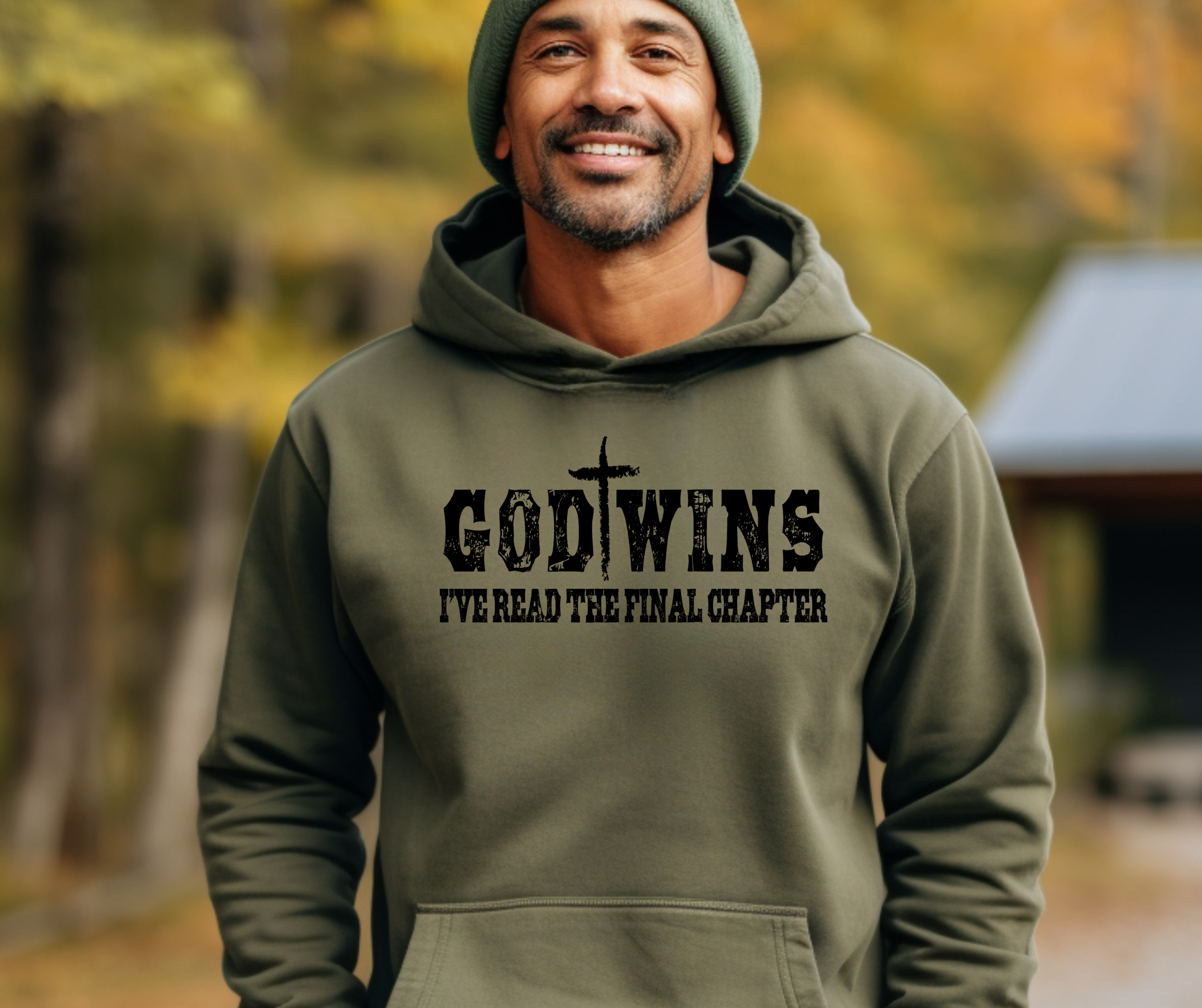 Unisex God Wins Hoodie