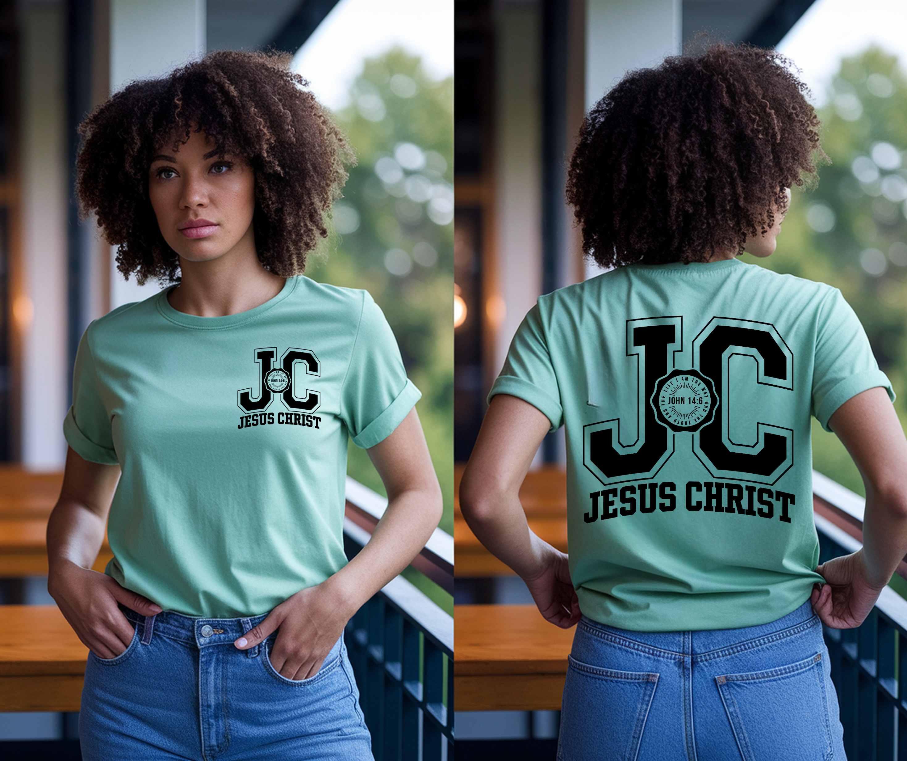 Jesus Christ College Prep Tee