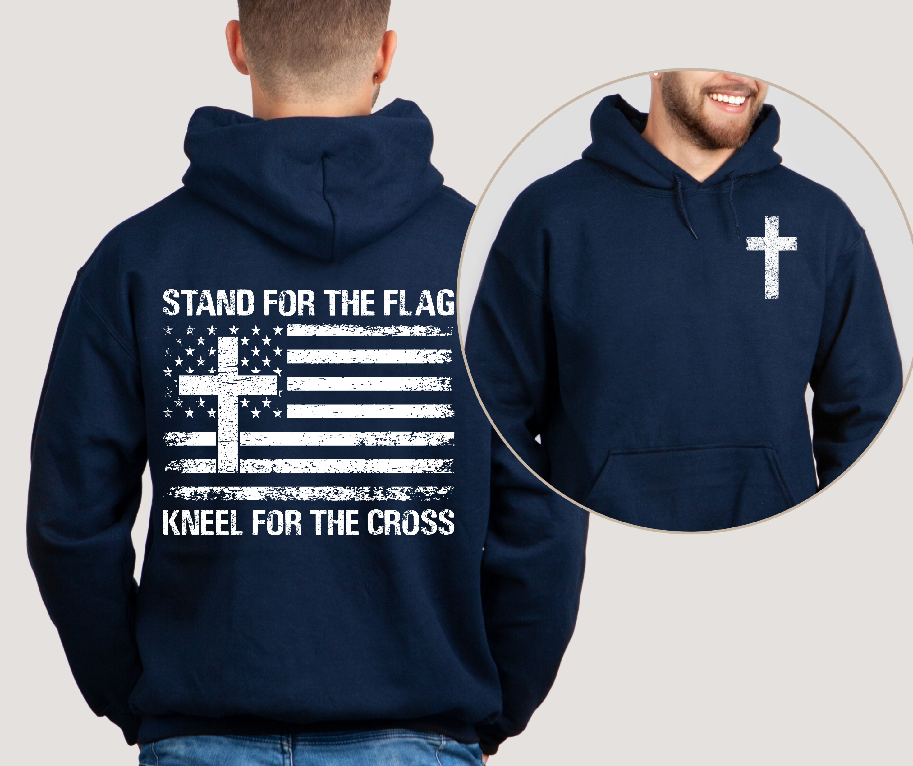 KNELL FOR THE CROSS HOODIE