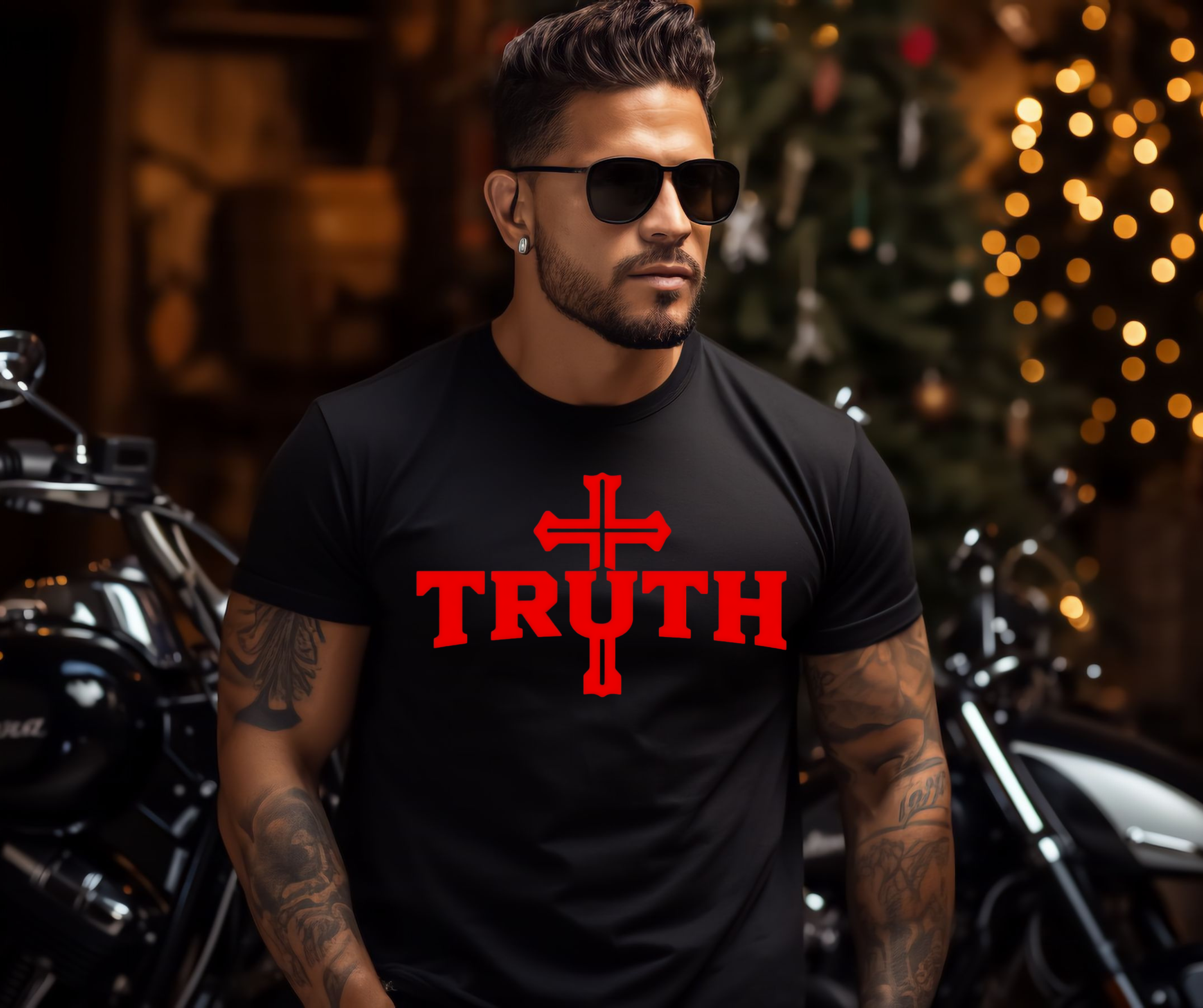 Bold Red Truth Tee