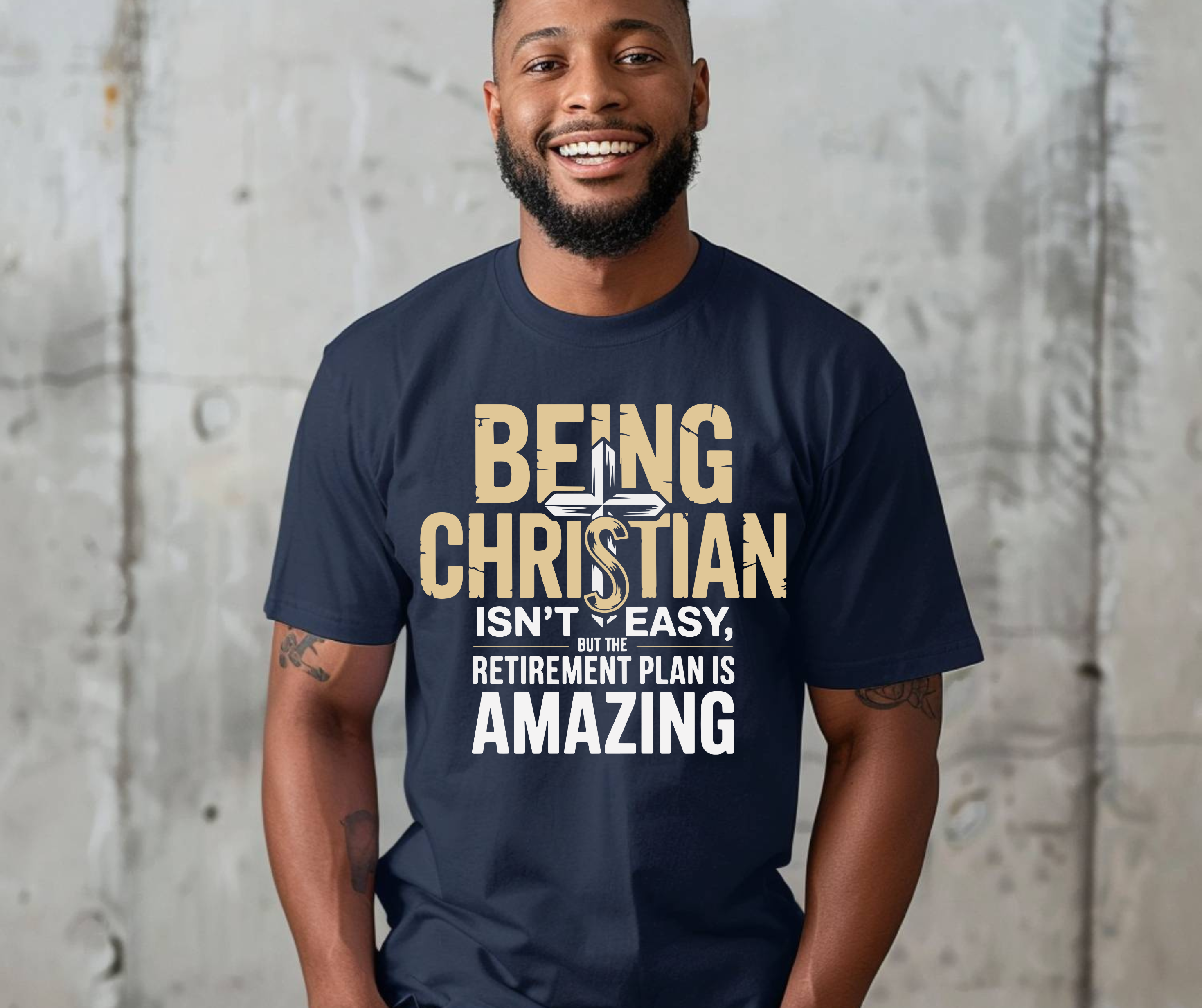 Being Christian Isn't Easy Tee