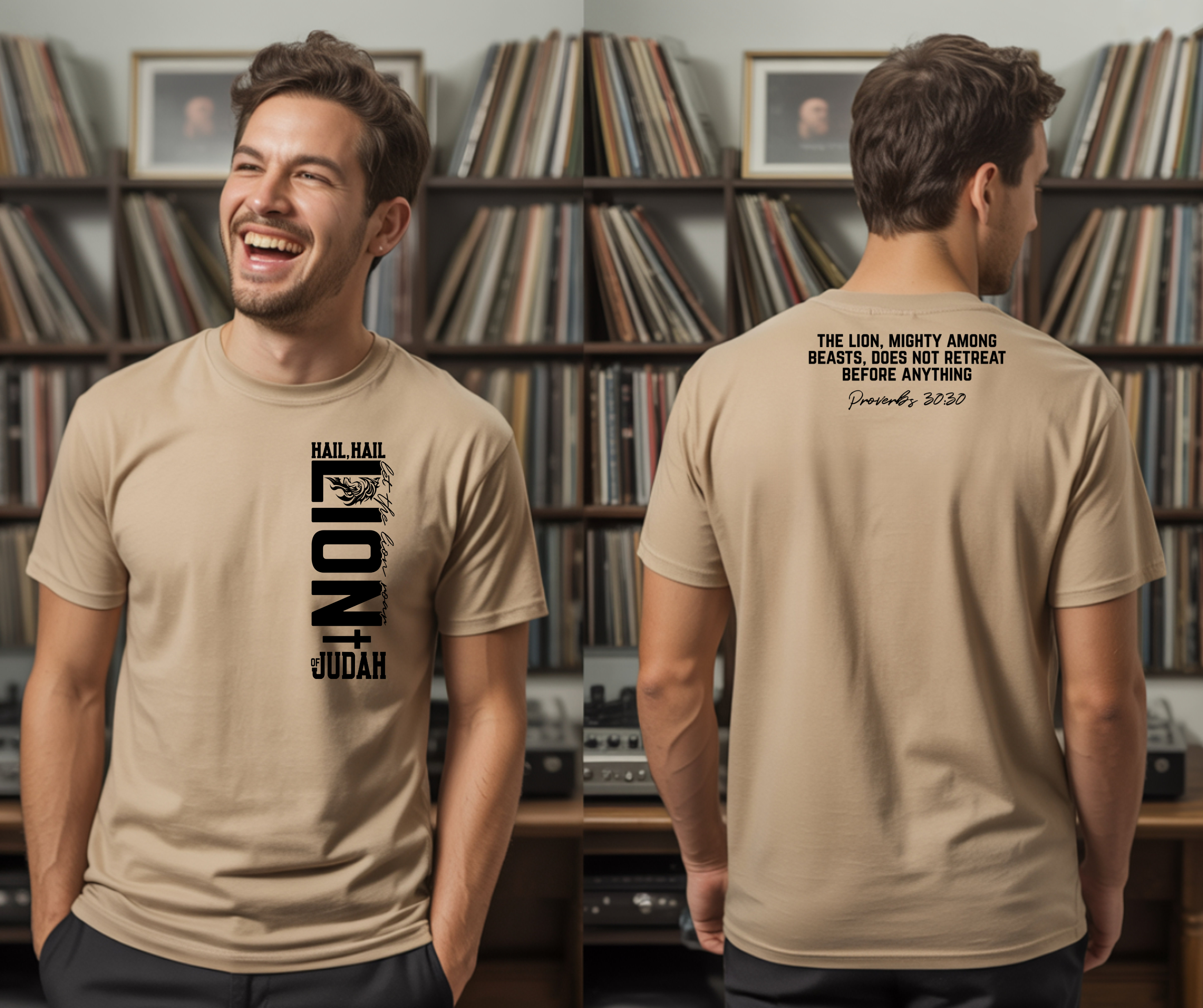 Unisex Hail Hail Lion Of Judah Tee