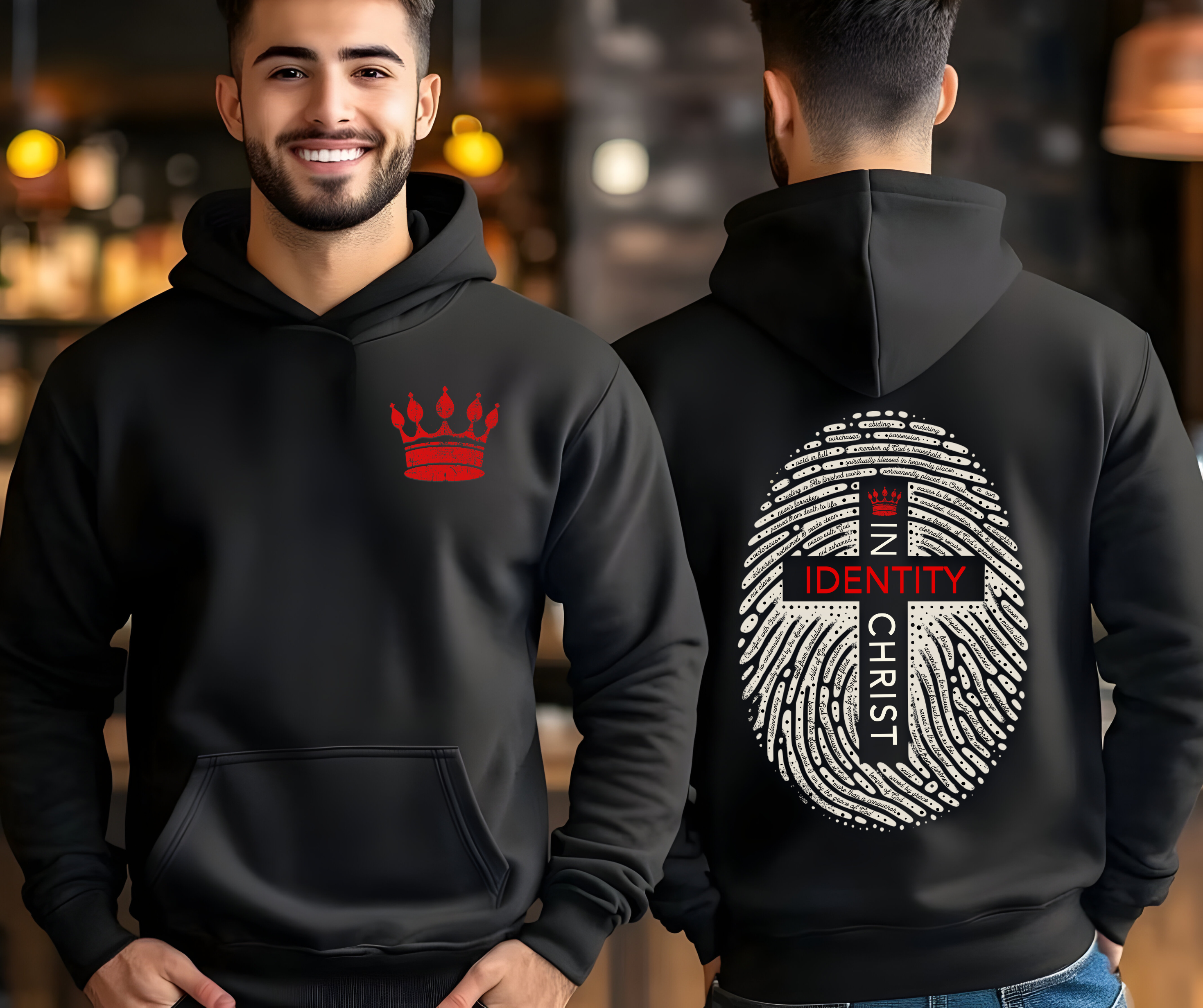 Unisex Identity In Christ Hoodie
