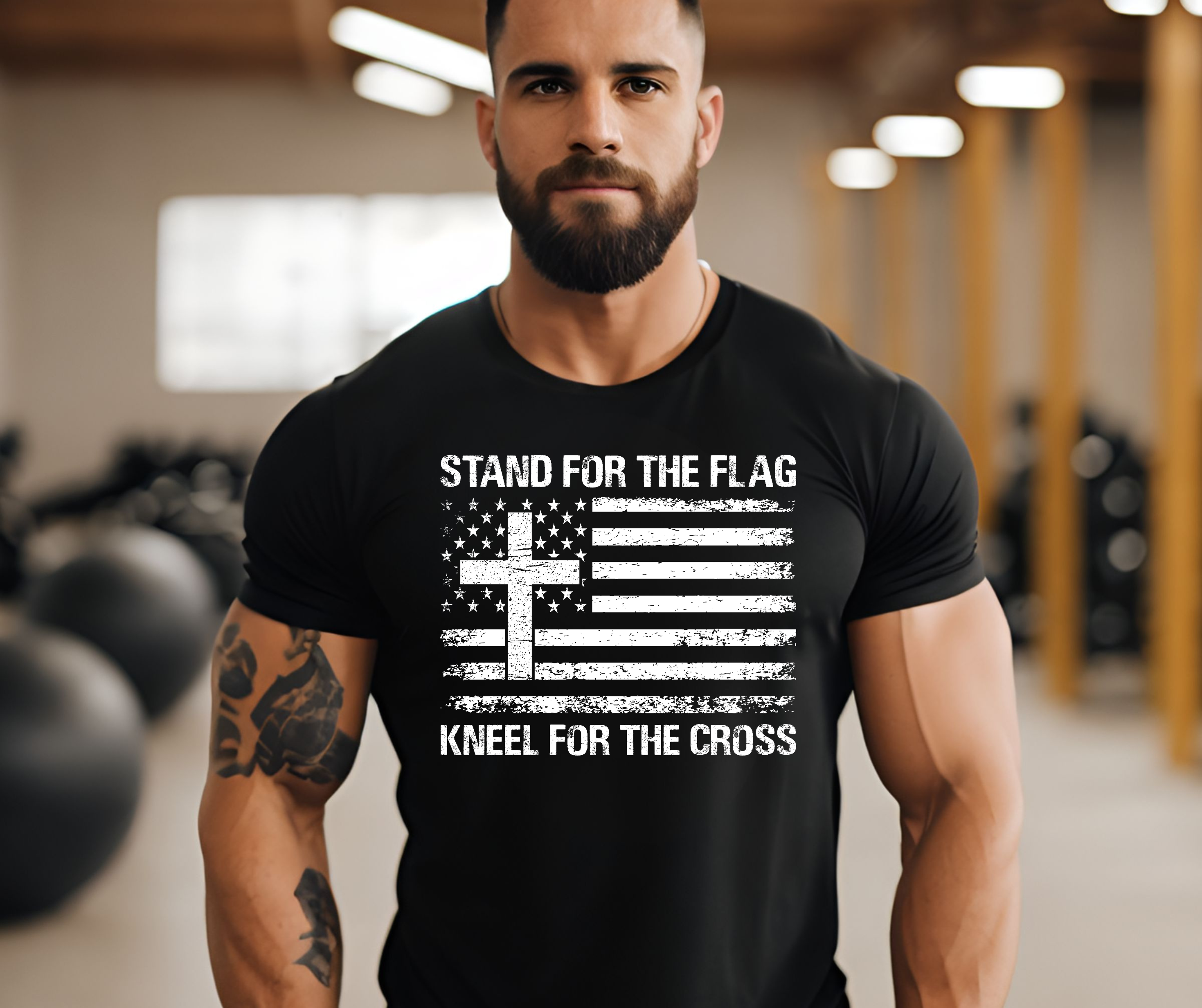 Kneel For The Cross Tee